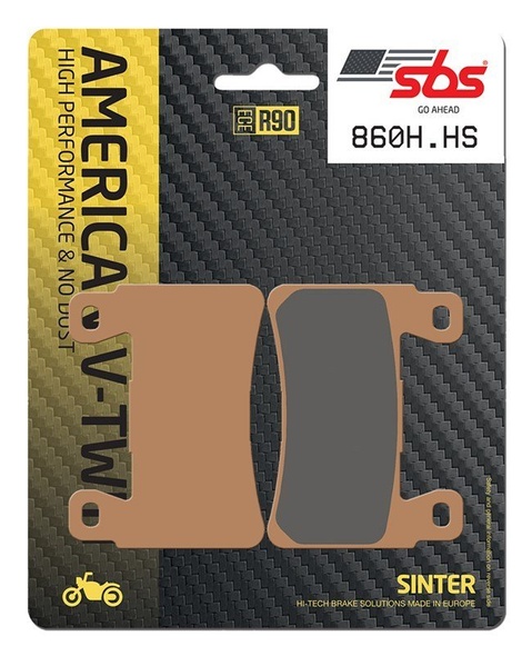 Колодки гальмівні SBS High Performance Brake Pads, Sinter (924H.HS)