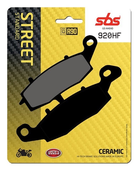 Колодки гальмівні SBS Standard Brake Pads, Ceramic (730HF)