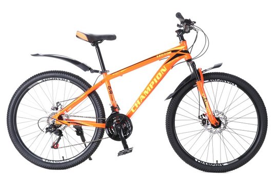 Купити Велосипед Cross Leader 24"12" помаранчевий-чорний-білий з доставкою по Україні