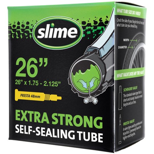 Купити Камера Slime Smart Tube 26" x 1.75 - 2.125" FV з герметиком з доставкою по Україні