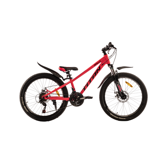 Купить Велосипед Titan APOLLO 24" 11" Рожевий-Чорний с доставкой по Украине