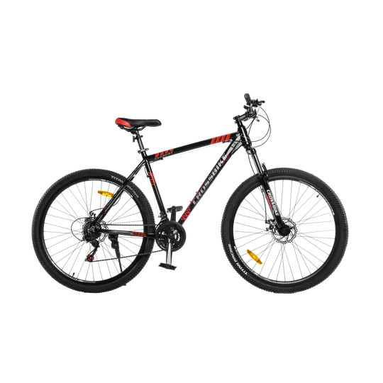 Купити Велосипед CrossBike Everest 29" 19" Чорний-Червоний з доставкою по Україні