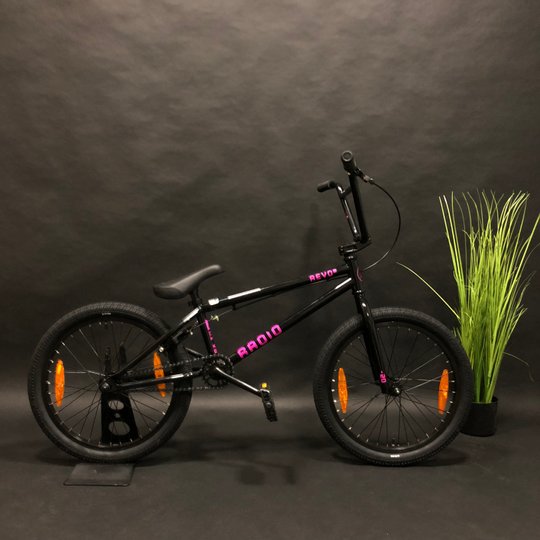 Купити Велосипед BMX 20" Radio Revo 20.4", чорний глянцевий з рожевим 2021 з доставкою по Україні