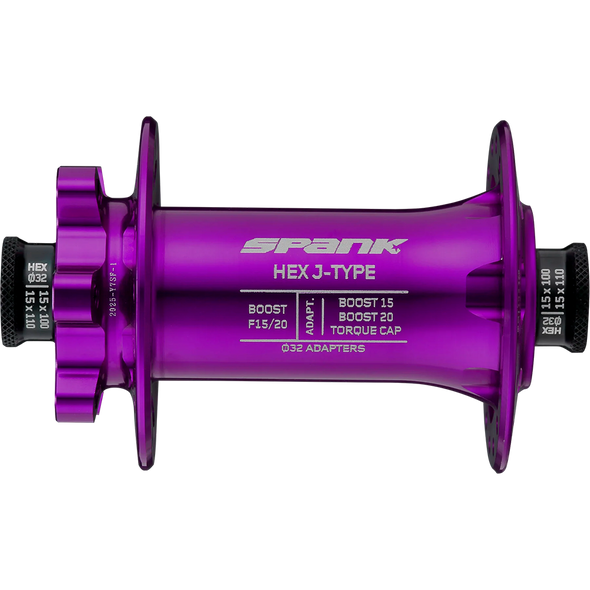 Купити Втулка передня SPANK HEX J-TYPE Boost F15/20, Purple з доставкою по Україні