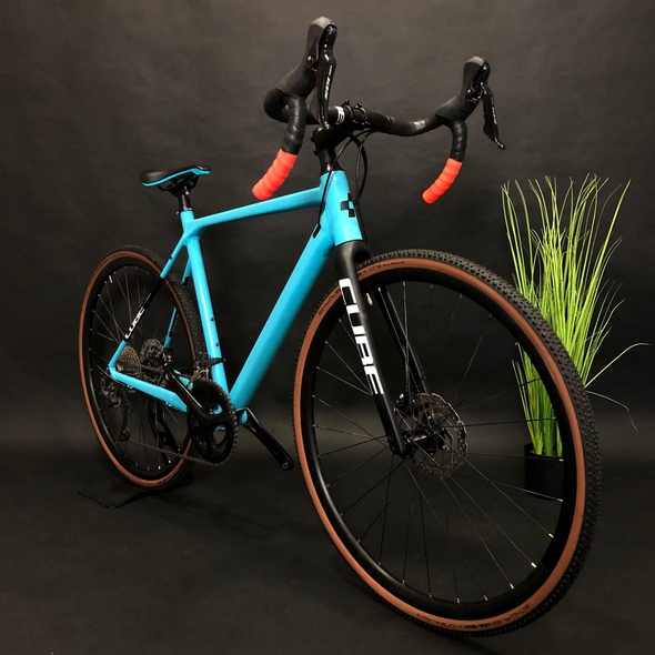 Купити Велосипед вживань 28" Cube Cross Race Pro, 53" рама, блакитний з доставкою по Україні