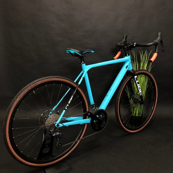 Купить Велосипед б/у 28" Cube Cross Race Pro, 53" рама, голубой с доставкой по Украине