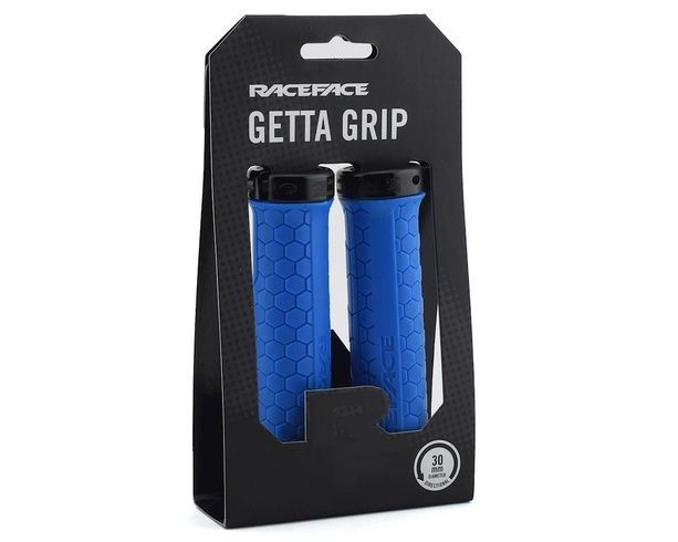 Купити Гріпси RaceFace GRIP,GETTA GRIP,30MM,BLUE,BLACK з доставкою по Україні