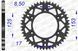 Зірка AFAM 520 AL-Grooved Chainwheel - Honda (Gun Metal), 50z