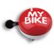 Купити Динг-Донг Green Cycle GBL-458 I love my bike диаметр 80мм красный з доставкою по Україні