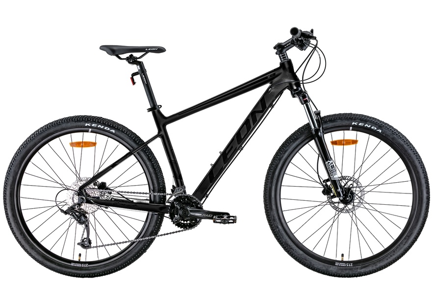 Купить Велосипед 27.5" Leon XC-70 AM Hydraulic lock out HDD 2022 (сірий із чорним (м)) с доставкой по Украине