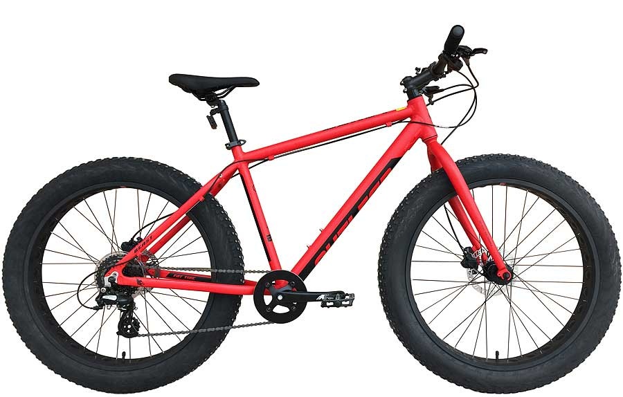 Купить Велосипед фэтбайк 26" Outleap BEAST M, красный 2018 с доставкой по Украине