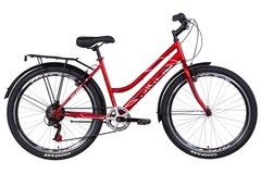Купити Велосипед 26" Discovery PRESTIGE WOMAN 2021 (рубиновый) з доставкою по Україні