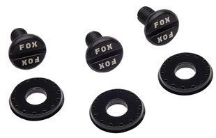 Гвинти FOX V3 RS VISOR SCREW Kit (Black), One Size (32544-001-OS)