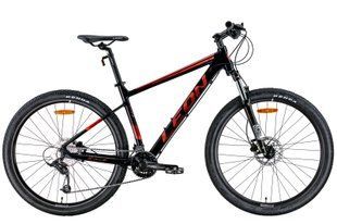 Купити Велосипед 27,5" Leon XC-70 AM Hydraulic lock out HDD 2022 чорний з червоним L (170-185 см) з доставкою по Україні