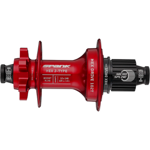 Купити Втулка задня SPANK HEX J-TYPE Boost R148 HG 32H, Red з доставкою по Україні