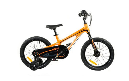 Купить Велосипед RoyalBaby Chipmunk MOON 16", Магний, OFFICIAL UA, оранжевый с доставкой по Украине