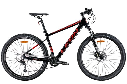 Купити Велосипед 27.5" Leon XC-70 AM Hydraulic lock out HDD 2022 чорний з червоним м з доставкою по Україні