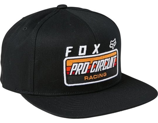 Кепка FOX PRO CIRCUIT SNAPBACK HAT (Black), One Size, One Size