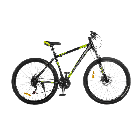 Купити Велосипед CrossBike Everest 29" 19" Чорний-Жовтий з доставкою по Україні
