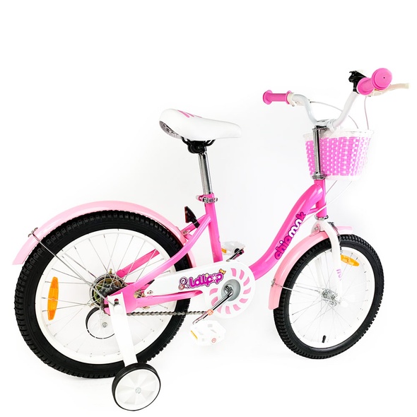 Купити Велосипед дитячий RoyalBaby Chipmunk MM Girls 18", OFFICIAL UA, рожевий з доставкою по Україні