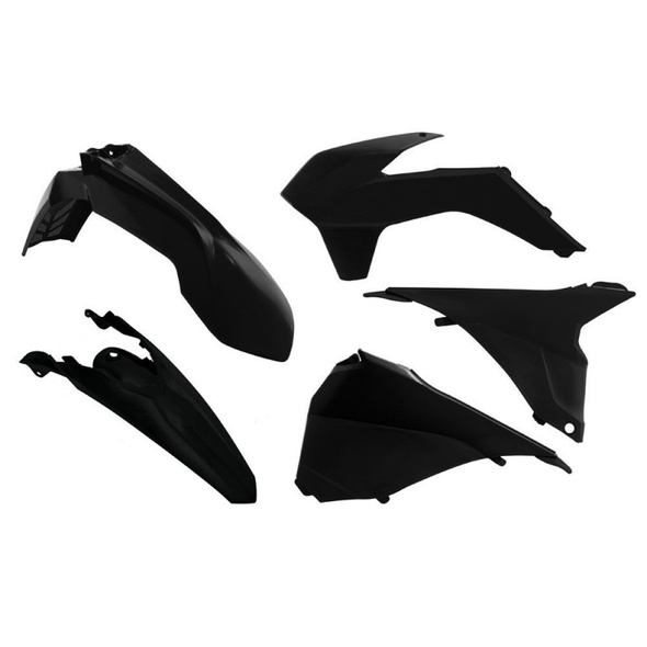 Комплект пластику 5 R-TECH KTM EXC/EXCF/XC-W 125-500 12-13 (Black)