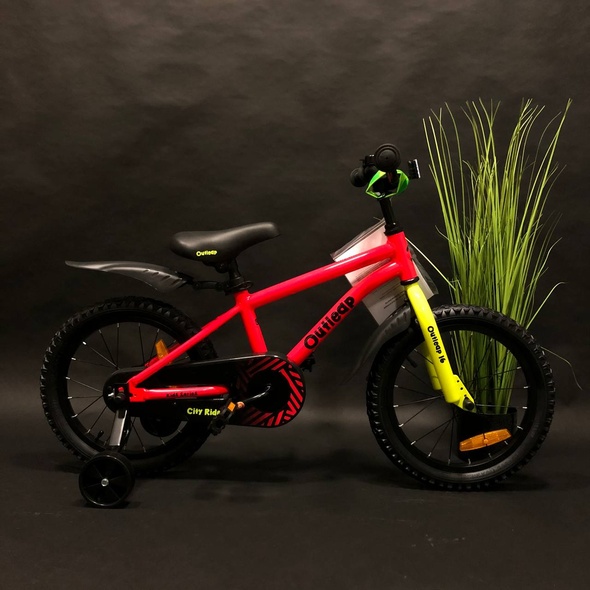 Купить Велосипед детский 16" Outleap City Rider AL 2021, красный с доставкой по Украине
