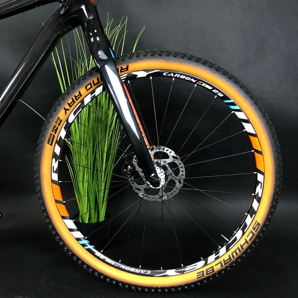 Купить Велосипед б/у 29" AS Bikes carbon, 19 рама, черный с доставкой по Украине