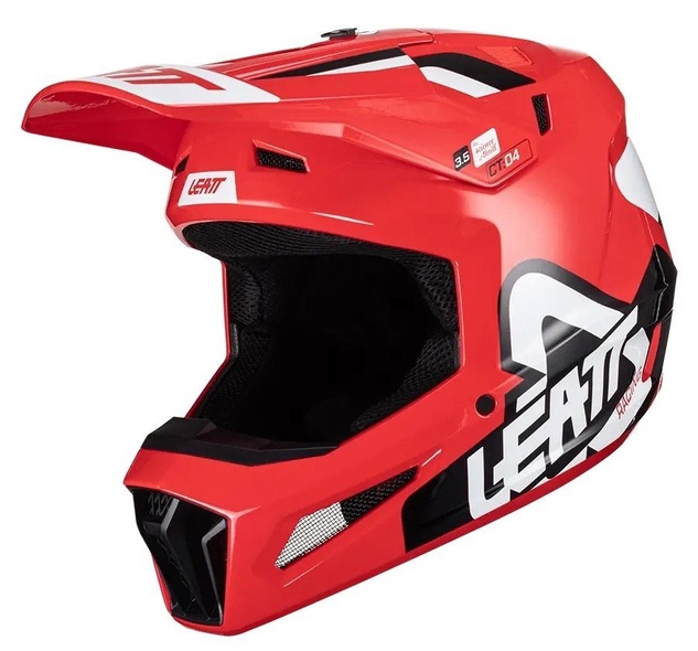 Шолом LEATT Helmet Moto 3.5 + Goggle (Red), L