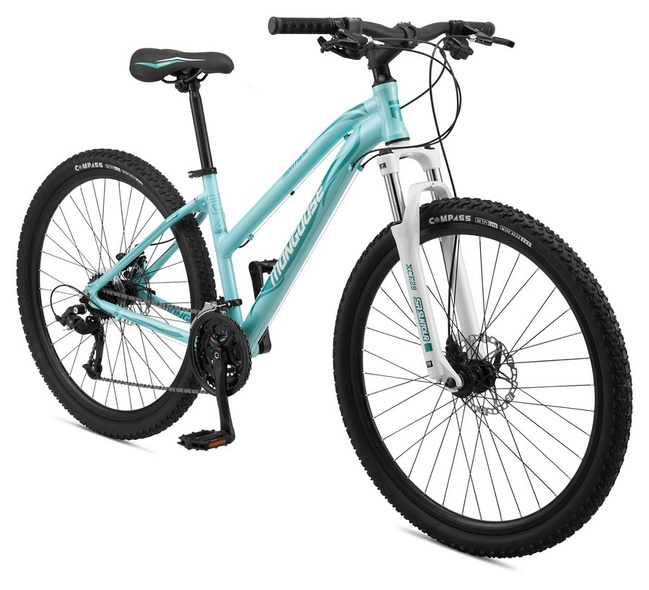 Купить Велосипед горный 27,5" Mongoose MONTANA SPORT W, рама S, 2021 мятный с доставкой по Украине