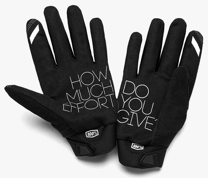 Зимові перчатки 100% BRISKER Glove (Grey), S (8), S