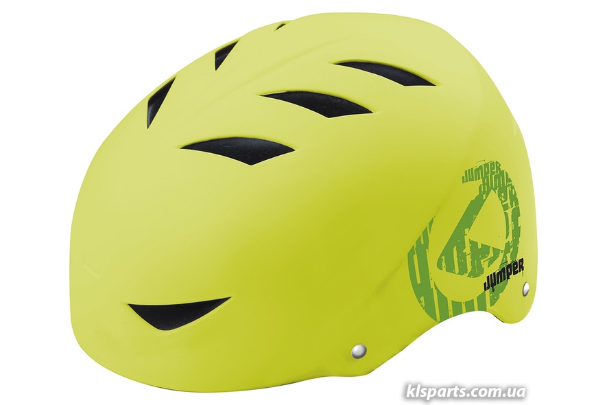 Купить Шлем KLS Jumper mini лайм ХS/S (51-54 см) с доставкой по Украине