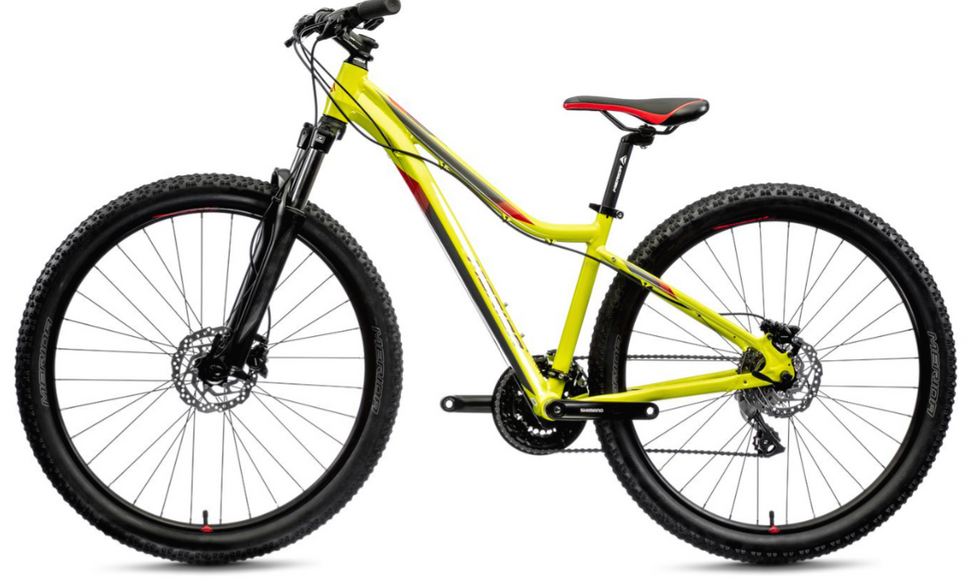 Купити Велосипед Merida MATTS 7.20 XS(13.5), LIME(RED) з доставкою по Україні