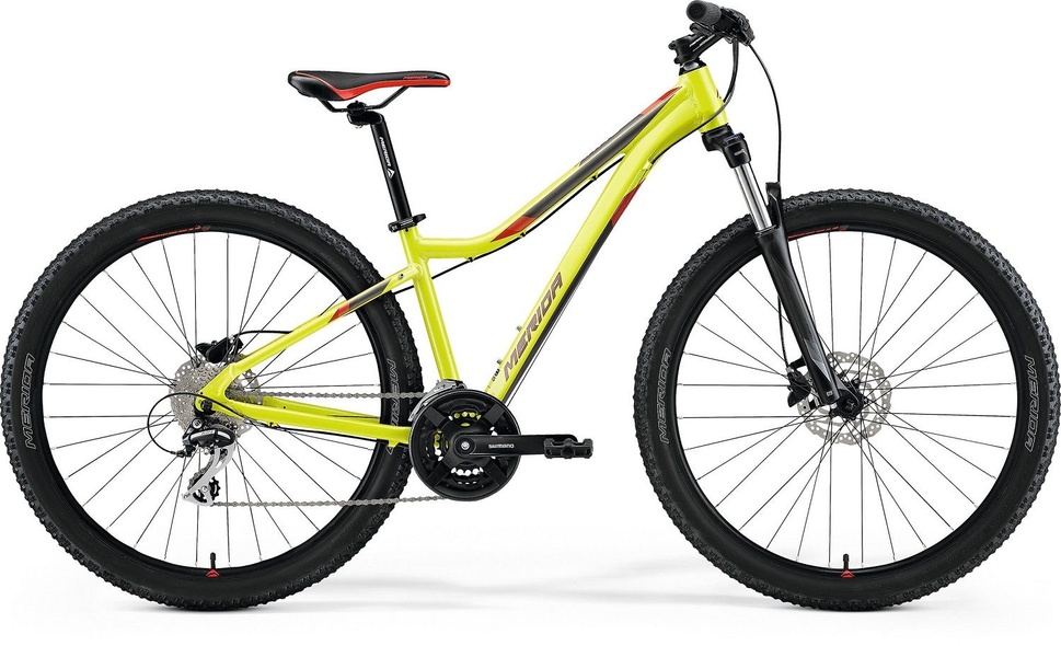 Купить Велосипед Merida MATTS 7.20 L(18.5), LIME(RED), L (170-185 см) с доставкой по Украине