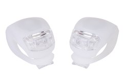 Купити Мигалка 2шт BC-RL8001 белый+красный свет LED силиконовый (белый корпус) з доставкою по Україні