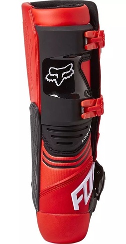 Дитячі мотоботі FOX Comp Youth Boot (Flo Red), 1