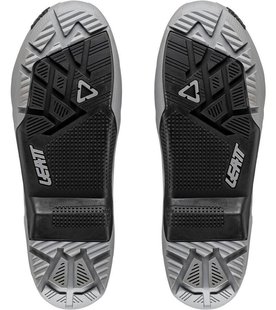 LEATT Sole GPX 4.5 / 5.5 Boots ENDURO Pair (Grey), 8.5