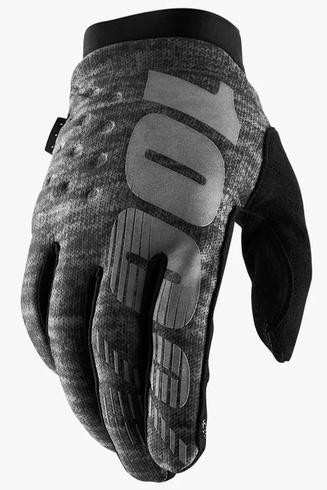Зимові рукавички 100% BRISKER Glove (Grey), M (9)