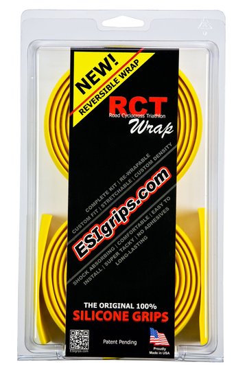 Купить Обмотка руля ESI RCT Wrap Yellow (желтая) с доставкой по Украине