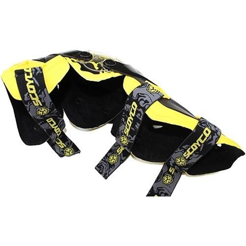 Наколенники Scoyco K12 жёлтый/чёрный, One Size