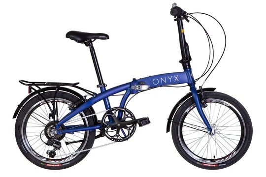 Купити Велосипед 20" Dorozhnik ONYX 2022 синій м з доставкою по Україні