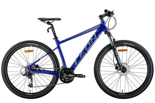 Купити Велосипед 27.5" Leon XC-80 AM Hydraulic lock out HDD 2022 синій із сірим з доставкою по Україні