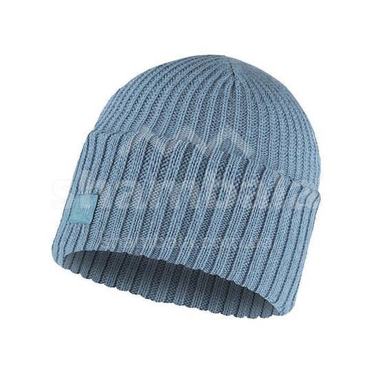 Шапка Buff Knitted Hat Rutger, Light Blue (BU 129694.704.10.00), One Size, Шапка, Синтетичний