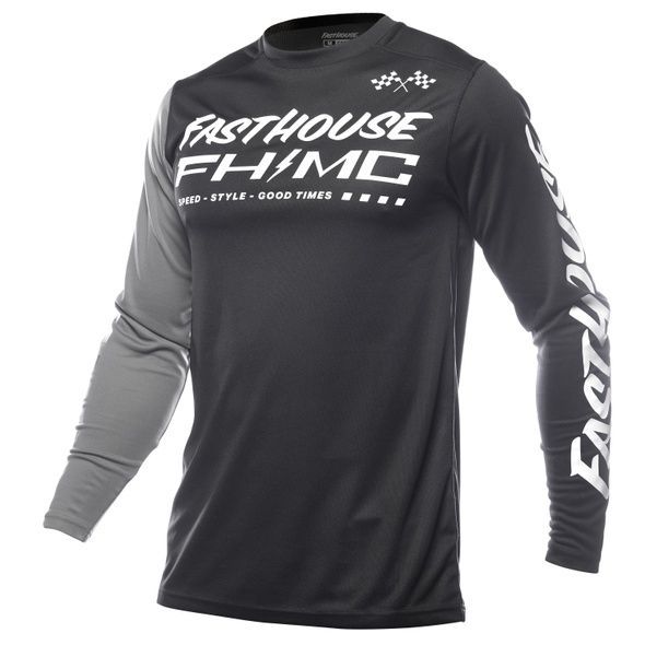 Джерсі FASTHOUSE Carbon Method LS Black/Gray MD