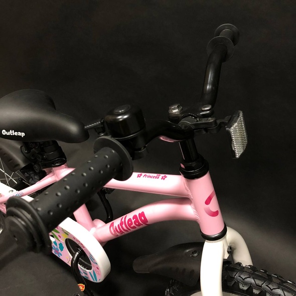 Купить Велосипед детский 16" Outleap Princess AL 2021, розовый с доставкой по Украине