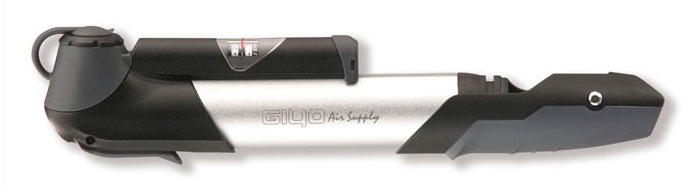 Купить Ручной насос Giyo GP-961A алюминиевый, с манометром AV/FV (GP-961AS) с доставкой по Украине