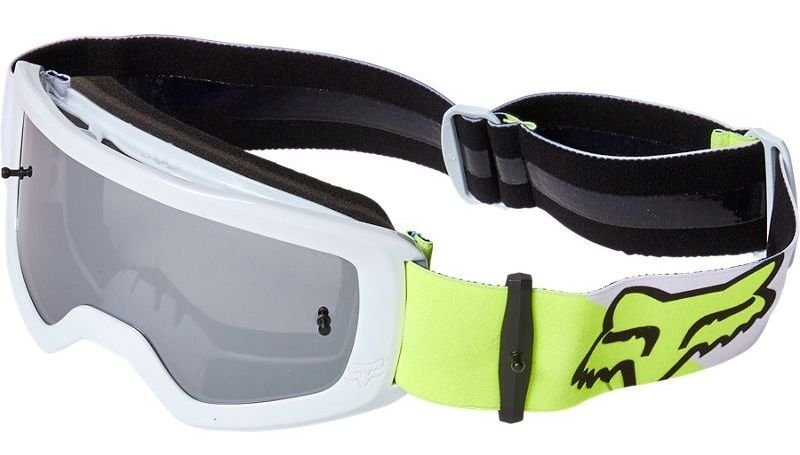 Дитячі очки FOX YTH MAIN II SKEW GOGGLE - SPARK (Flo Yellow), Mirror Lens, Mirror Lens