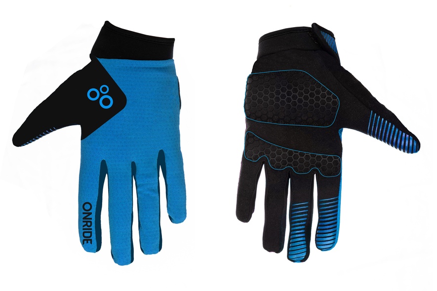 Купить Перчатки ONRIDE Long 20 цвет синий/черный размер XS с доставкой по Украине