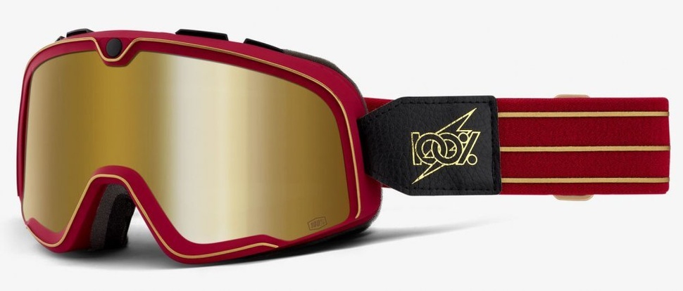 Окуляри 100% BARSTOW Goggle Cartier - True Gold Lens, Mirror Lens, Mirror Lens