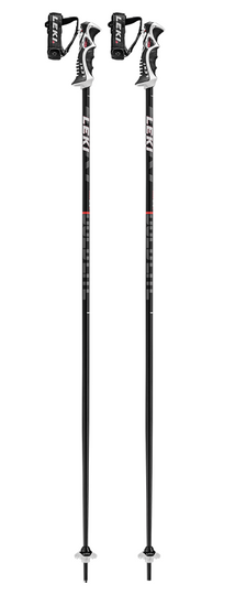 Палки лижні Leki Bold Lite S black-fluorescent red-white 120 cm
