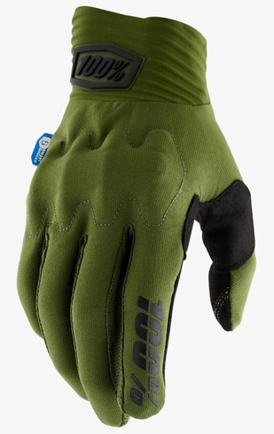 Рукавички Ride 100% COGNITO Smart Shock Glove (Army Green), S (8)